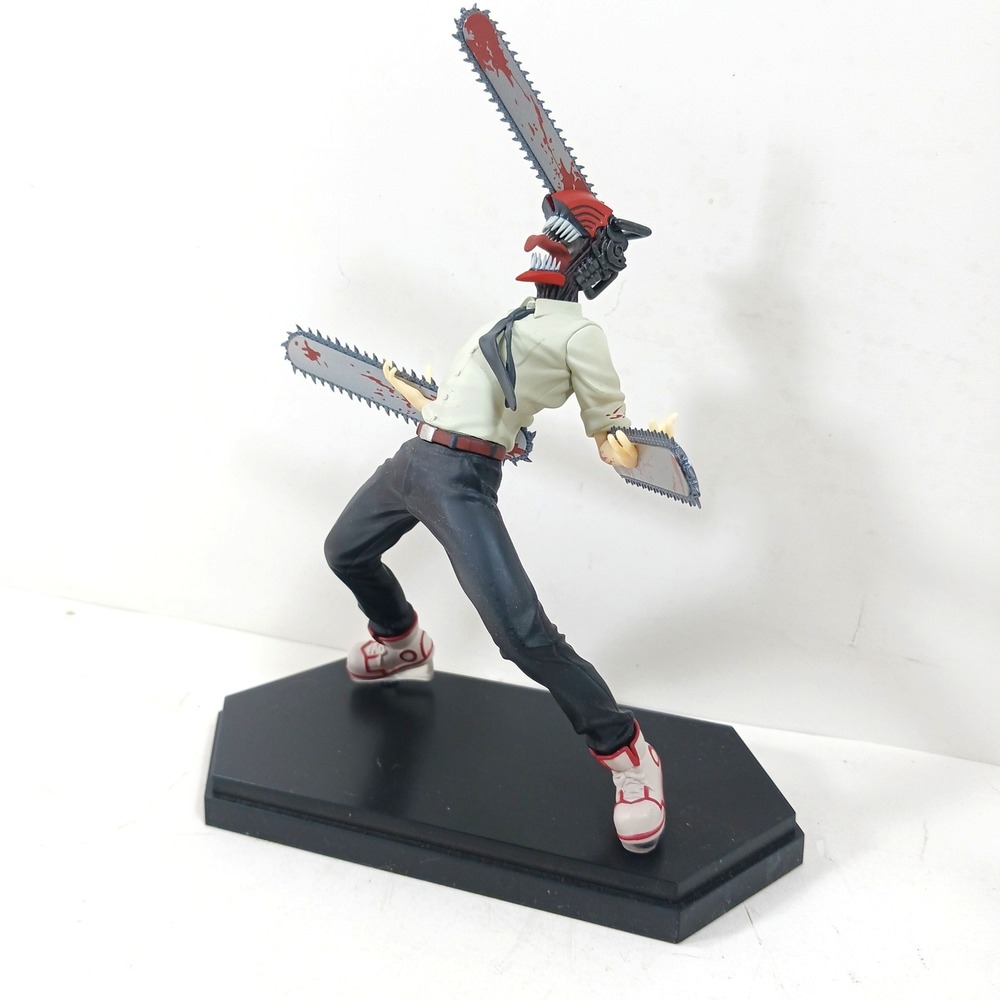Chainsaw Man Denji Anime Figure MAPPA Blood Splatter Chainsaws Collectible